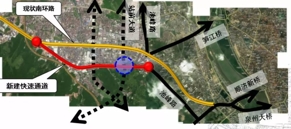 新南环路,泉州,池峰路,站前大道,鲤城
