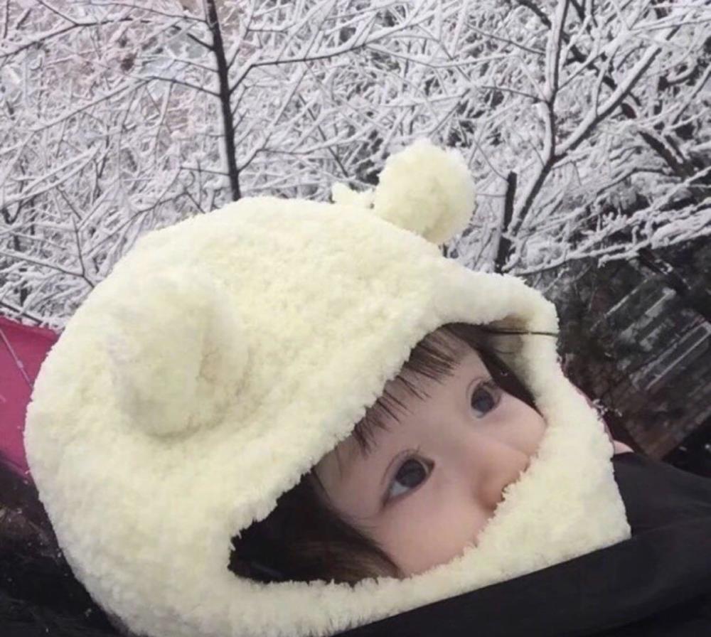 大脸盘子 小可爱萌娃"头像",燃烧你的卡路里!谁家闺女