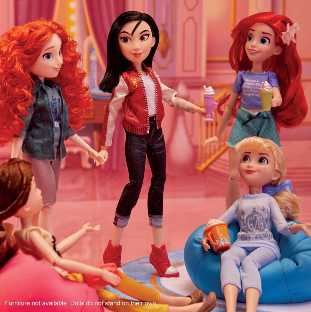 公主们的聚会 孩之宝推出《无敌破坏王2》迪士尼公主玩偶插图icecomic动漫-云之彼端,约定的地方(´･ᴗ･`)3