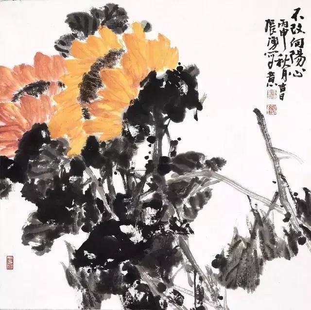 阳光灿烂的日子——向日葵主题作品展