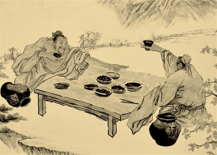 "酒疯子"刘伶发誓忌酒,他成功了吗?