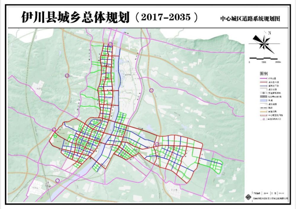 与高速公路衔接的道路以及外围过境环路为城市快速路;与城市快速路