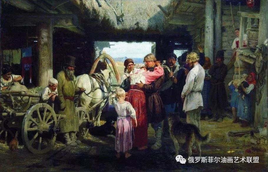 俄罗斯批判现实主义绘画大师——列宾油画作品欣赏
