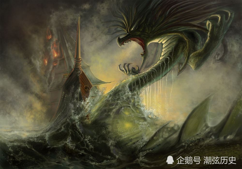 世界神话中最强五大巨蛇,尘世之蟒勉强上榜,第一名掌控黑暗力量