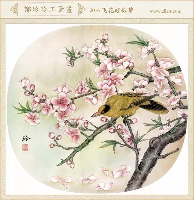 工笔画《十二花神》欣赏,画美人更美!