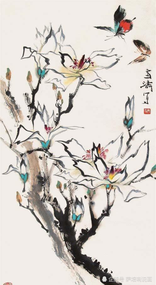 小写意花鸟画大师王雪涛作品欣赏