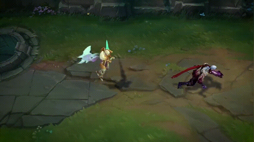 lol:多动图展示天使姐妹花重做技能,凯尔六翼天使太帅了