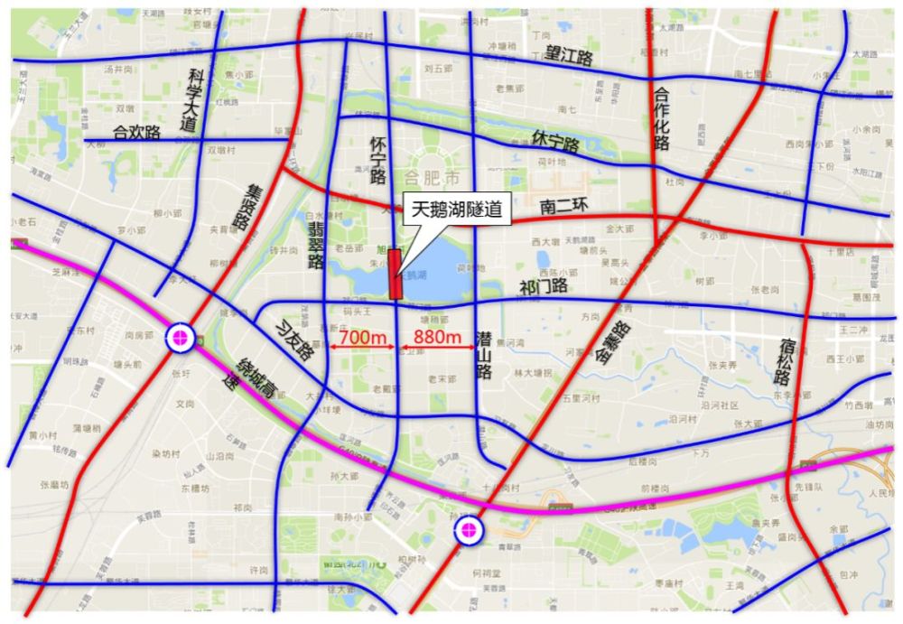 合肥政务区"中轴隧道"本周六开建!-天天快报