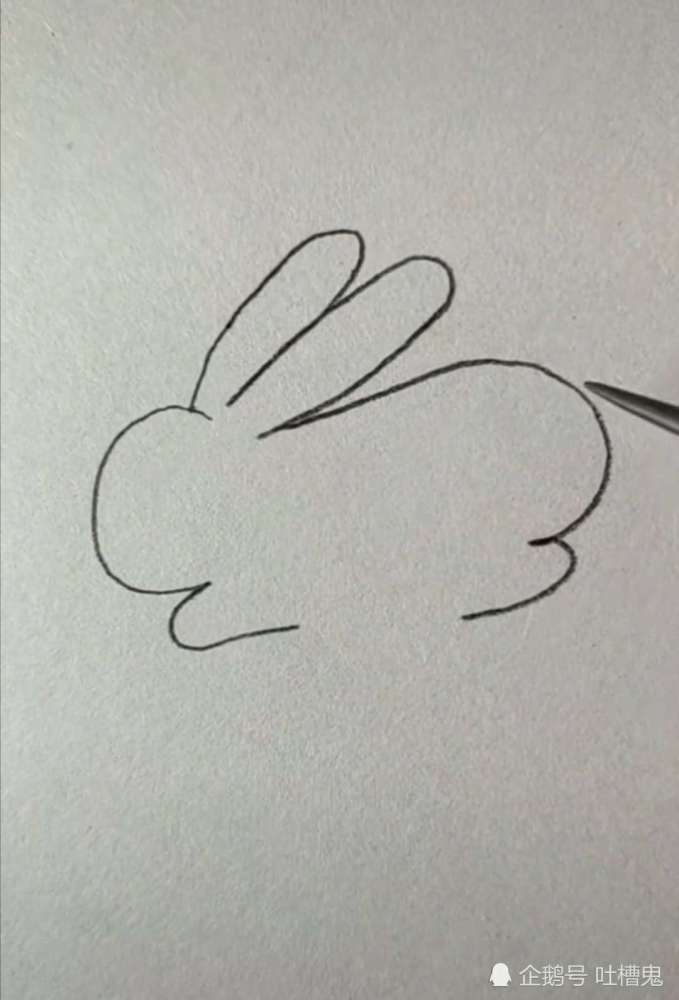 教你用数字3画兔子,看起来很简单,检验是不是手残党的