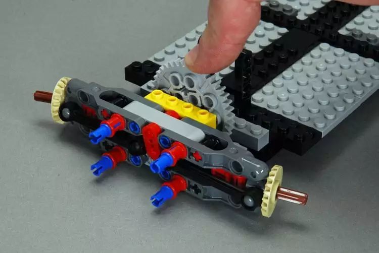 乐高lego 10265 ford mustang 测评已到,前轮可转向!