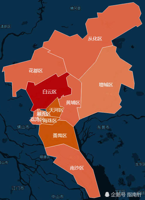 广州各区2018年常住人口出炉:白云区总量,增速都排第一