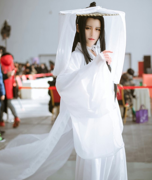 漫展,天官赐福,cosplay,谢怜cos