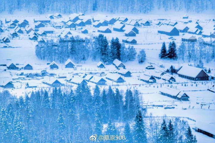 冰雪喀纳斯,禾木冬之韵,胜似雪乡的极寒仙境