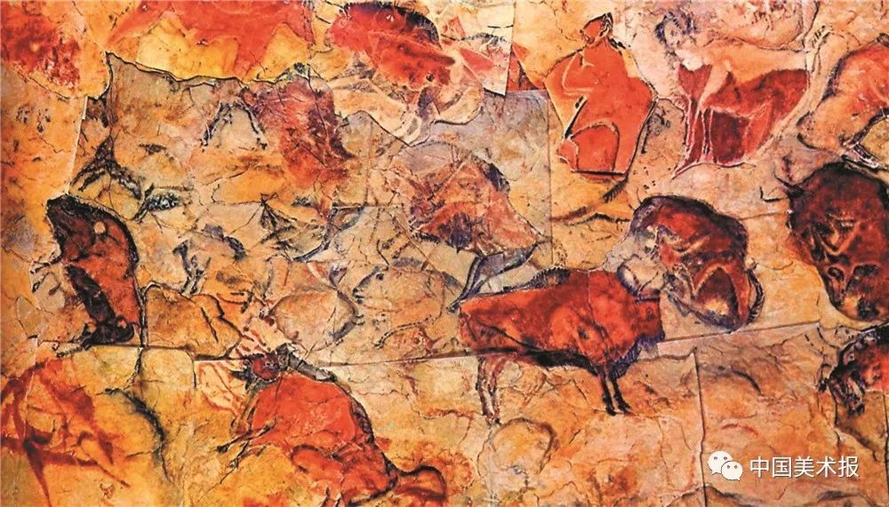 西班牙阿尔塔米拉洞穴中的壁画,上面的公牛被认为和"夏季大三角"有