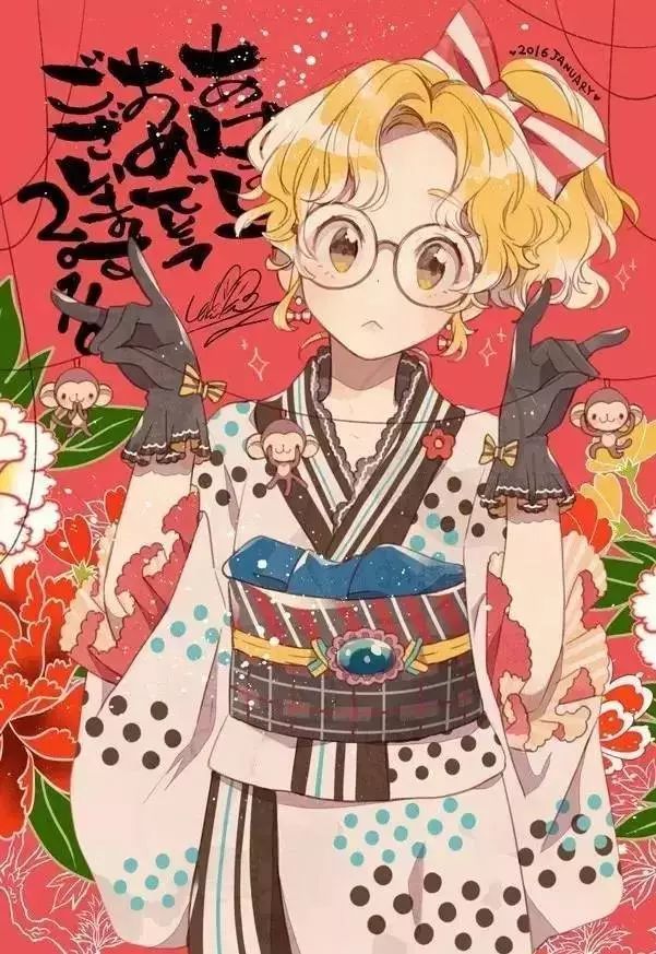 美图汇-日本插画师ekuboon的卡哇伊插画
