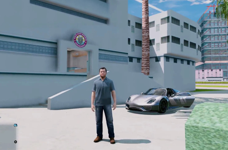 Gta 罪恶都市 入侵警察局 把童年时受的欺负都还回来 看点快报