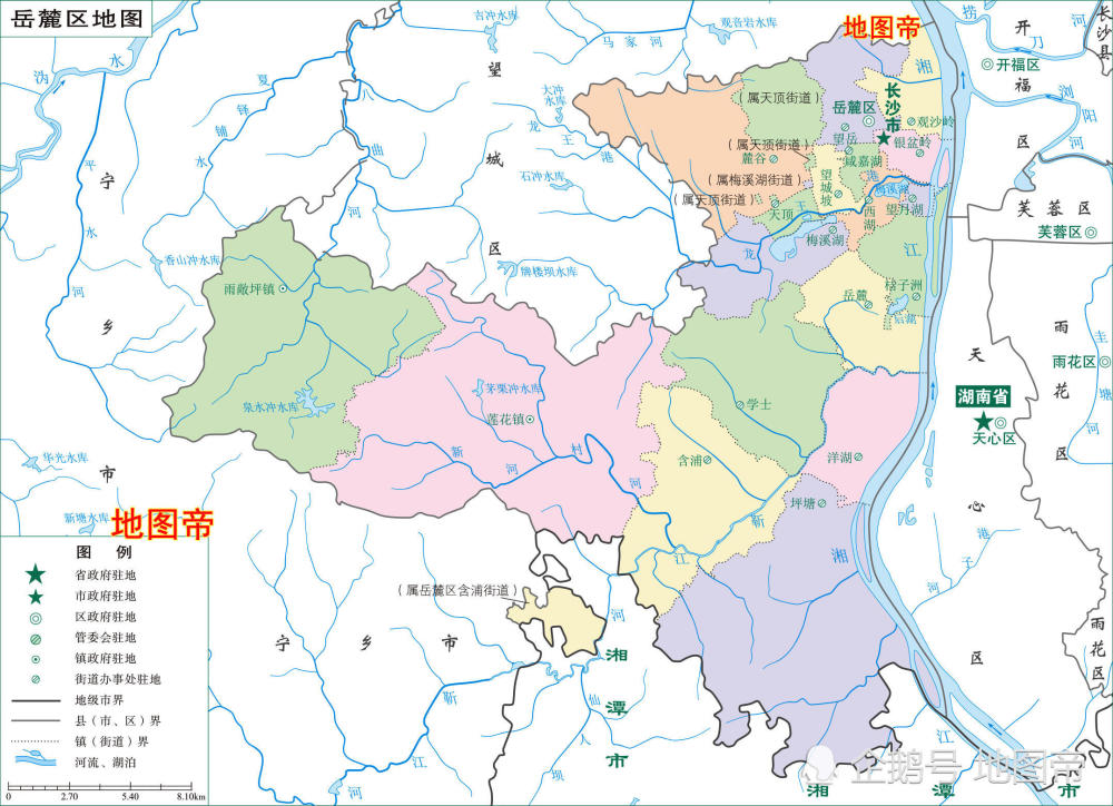 湖南,长沙,岳麓区,雨花区,芙蓉区