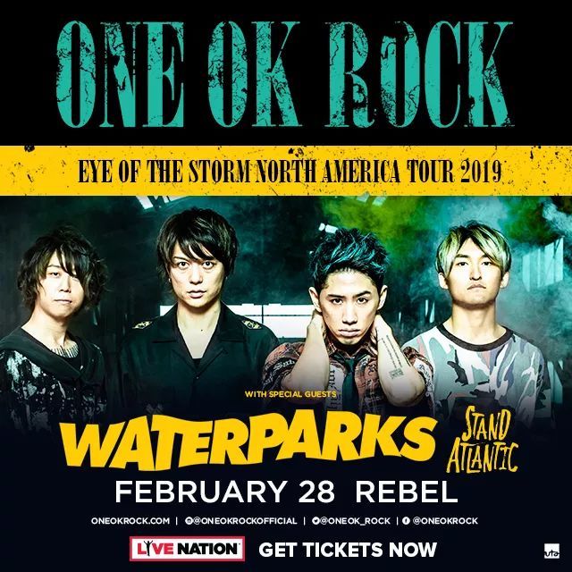 就在多伦多 日本当红摇滚乐队one Ok Rock强势来袭 看点快报