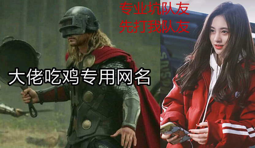 适合"吃鸡"开黑的网名,句句都"沙雕",网友:已举爪安排