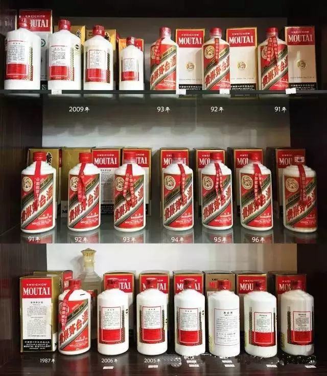 贵州茅台酒历年产品大全!你知道全部收藏需要多少钱吗?