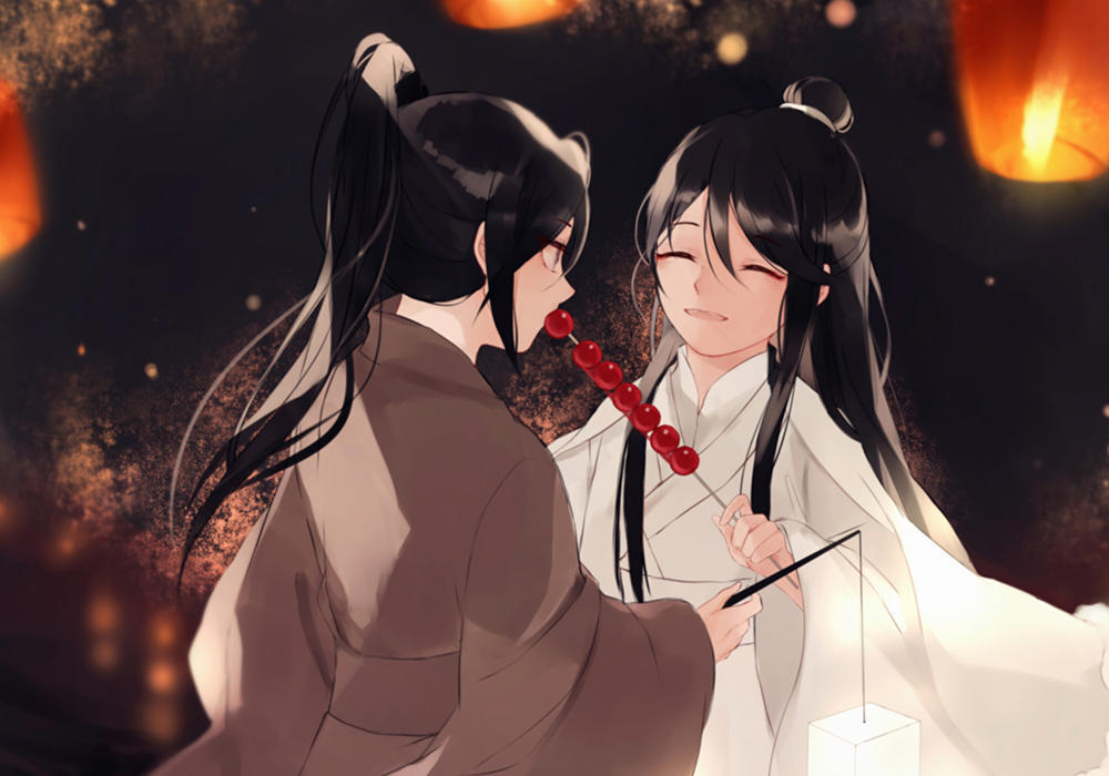 《天官赐福》六种风格的双玄,女装版美丽动人,现代装时尚帅气!