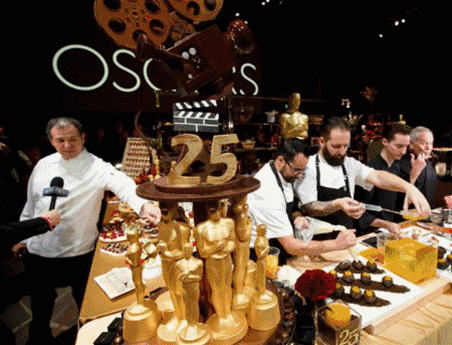 奥斯卡晚宴太壕了,就算为了吃也得闯进奥斯卡!