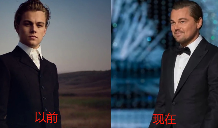 《泰坦尼克号》以前vs现在,杰克发福,罗丝沧桑,而她依然精致