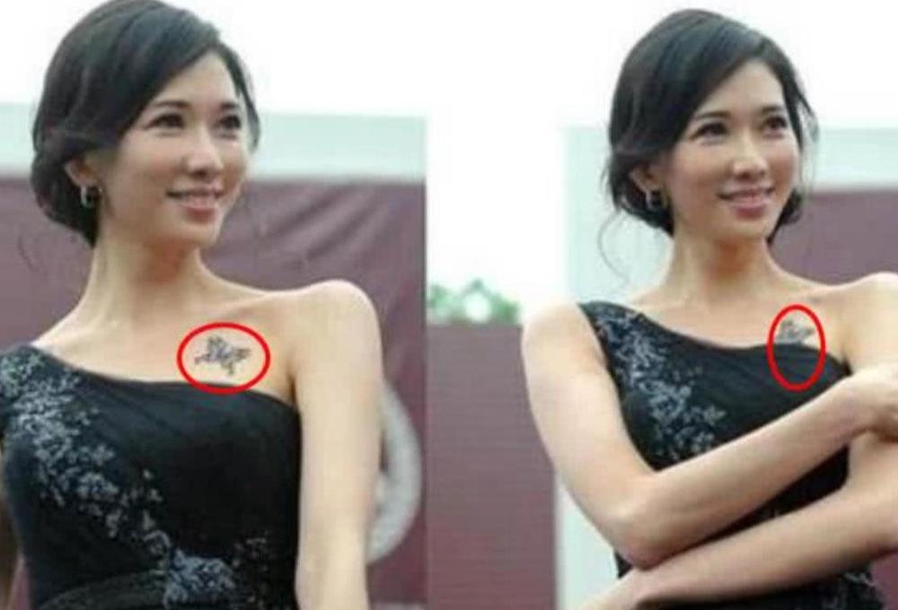 要说明星"纹身"我只服白百何!网民:这位置真的好特别啊!