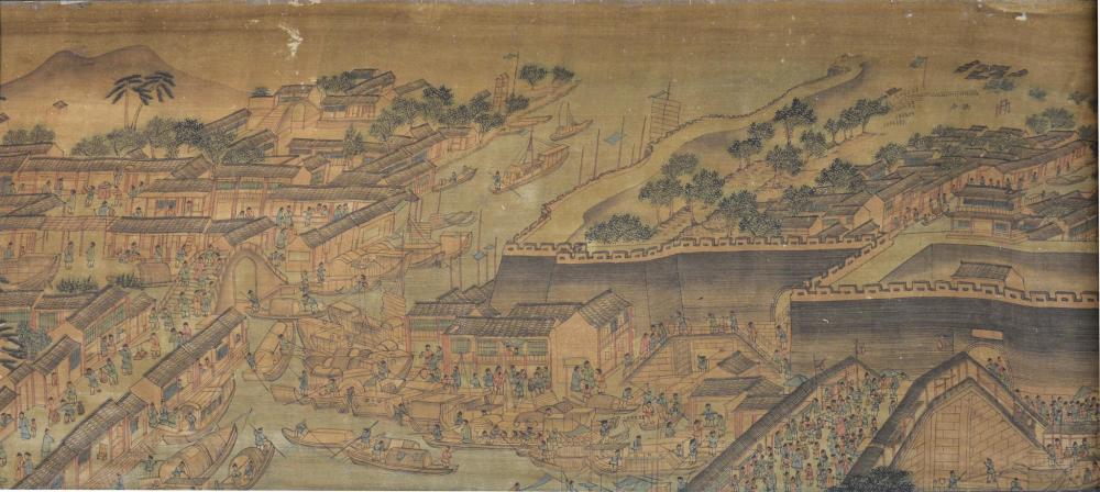 清代宫廷画师徐扬用时24年恢弘巨作——《盛世滋生图》