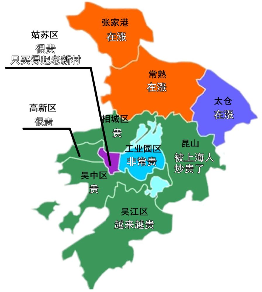 不同人眼里的苏州地图