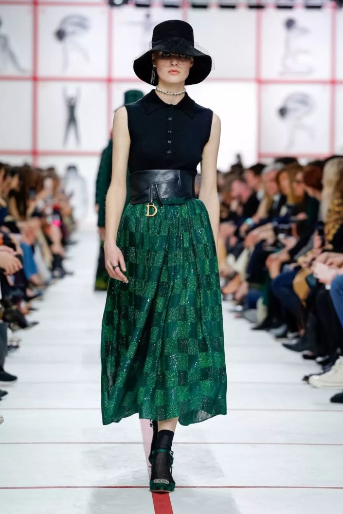 巴黎时装周 dior 2019秋冬系列