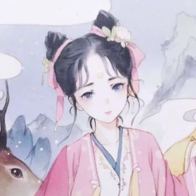 头像,古风向:九马画山数命运,一生伴君不羡仙