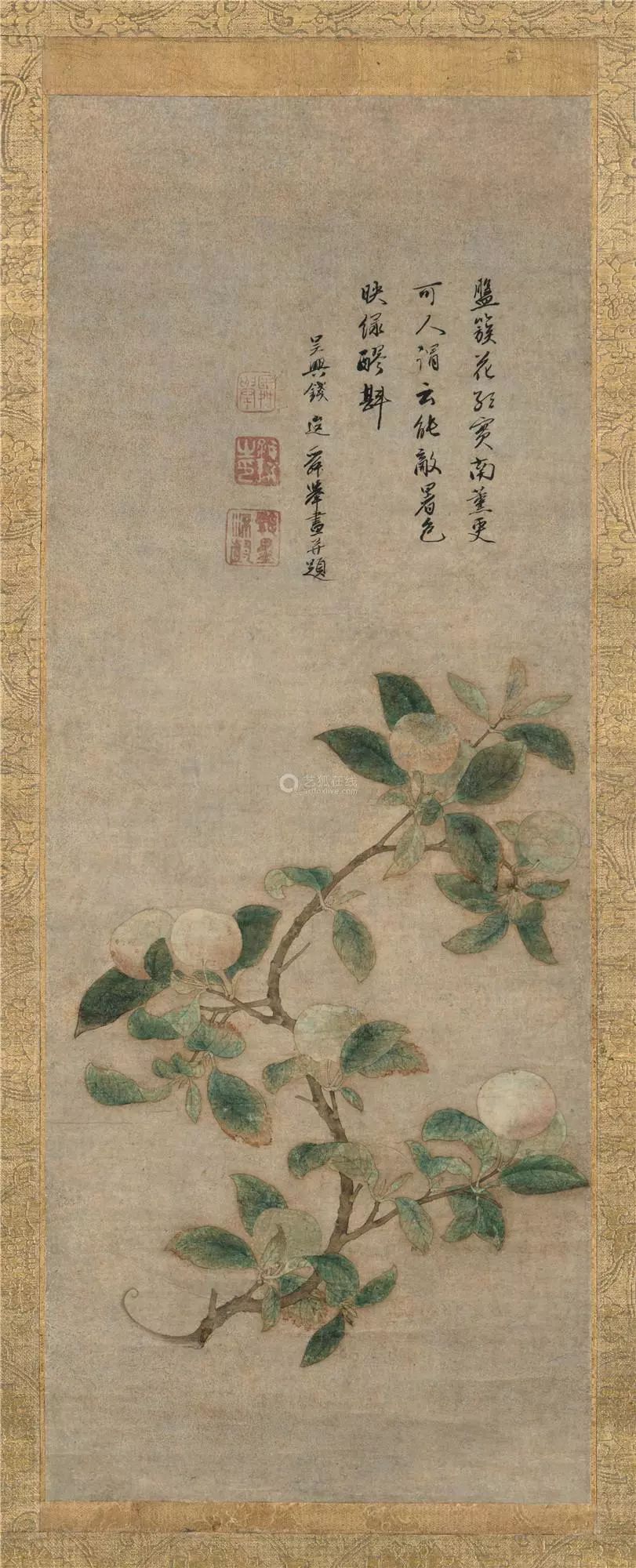 绘画,赵孟俯,钱选,花鸟画