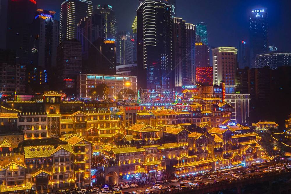 重庆,网红,景点,洪崖洞,李子坝