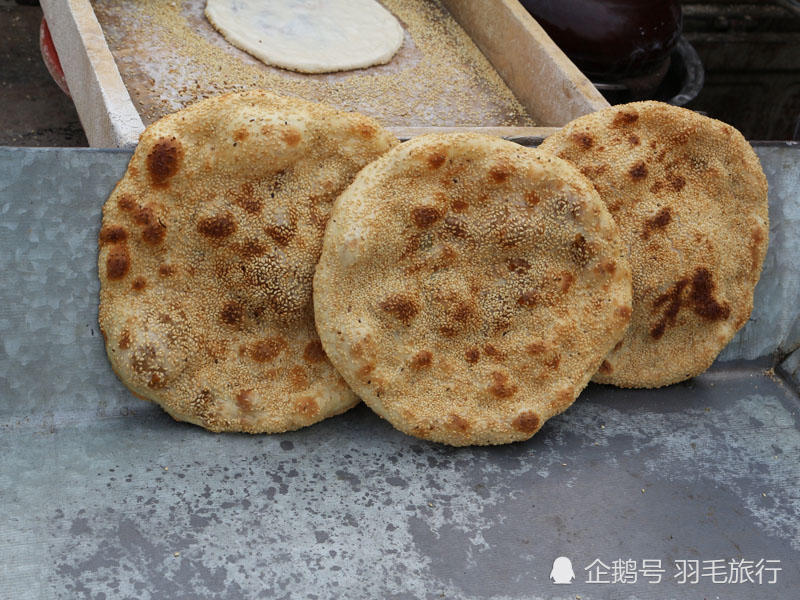 淄川肉烧饼 淄博市传统美食,饼皮香脆,馅味鲜美.图片来自网络