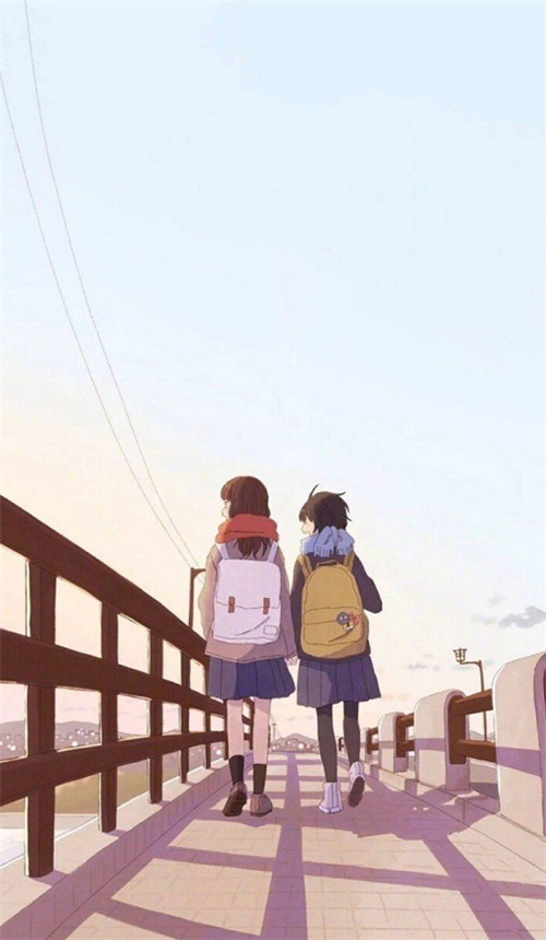 治愈系·桌面锁屏壁纸:"良辰美景,牵手的温暖便胜却人间无数"