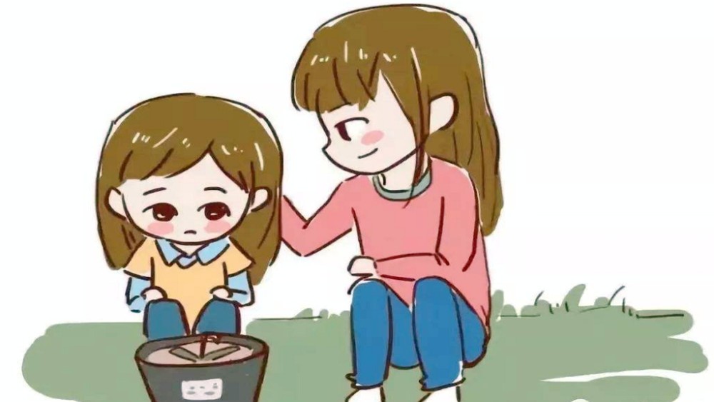 妈妈:孩子,你可不可以听话一点?爸爸:希望你不要那么乖