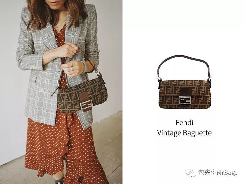 baguette的包粉们也不用担心,因为2019年 fendi baguette卷土重来了!