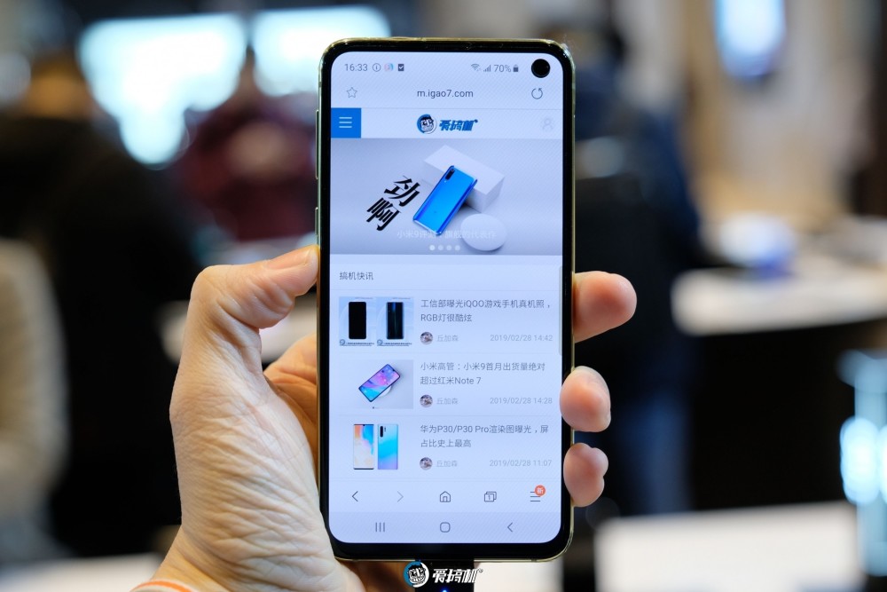 三星galaxy s10系列现场图赏:真·安卓机皇!