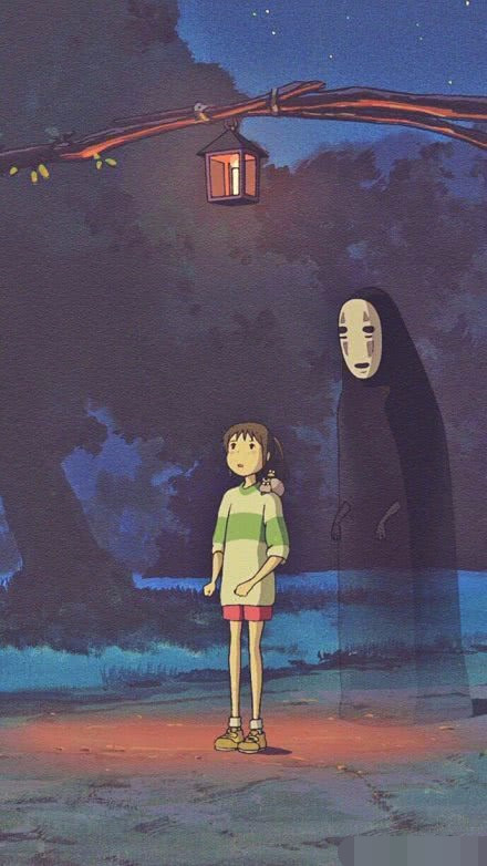 宫崎骏动漫背景图:对你一见如故,生万千欢喜心