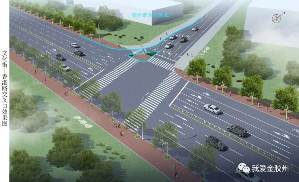 推进 道路路口渠化改造工程,对全市市政道路进行无障碍坡道改造,让