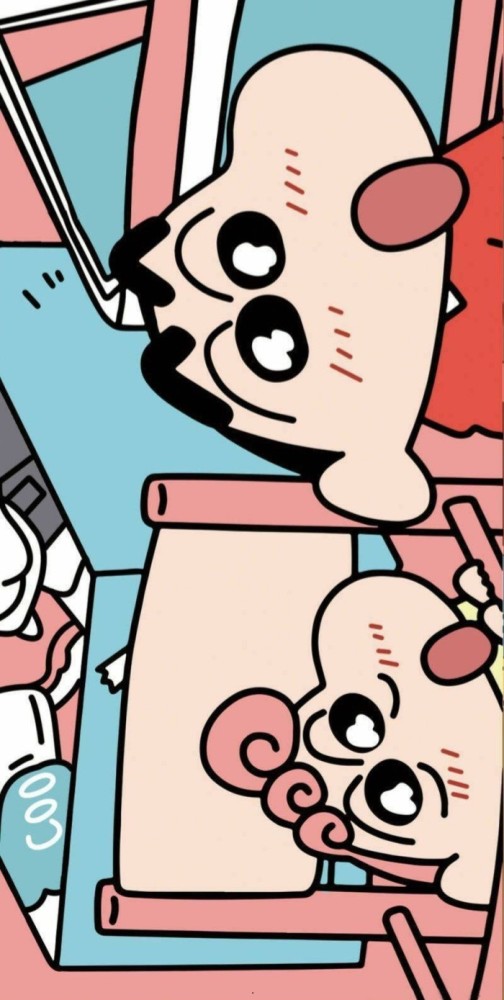 未经授权不得转载,小刘海儿都要挤没了 可爱的小丸子壁纸,横屏的壁纸