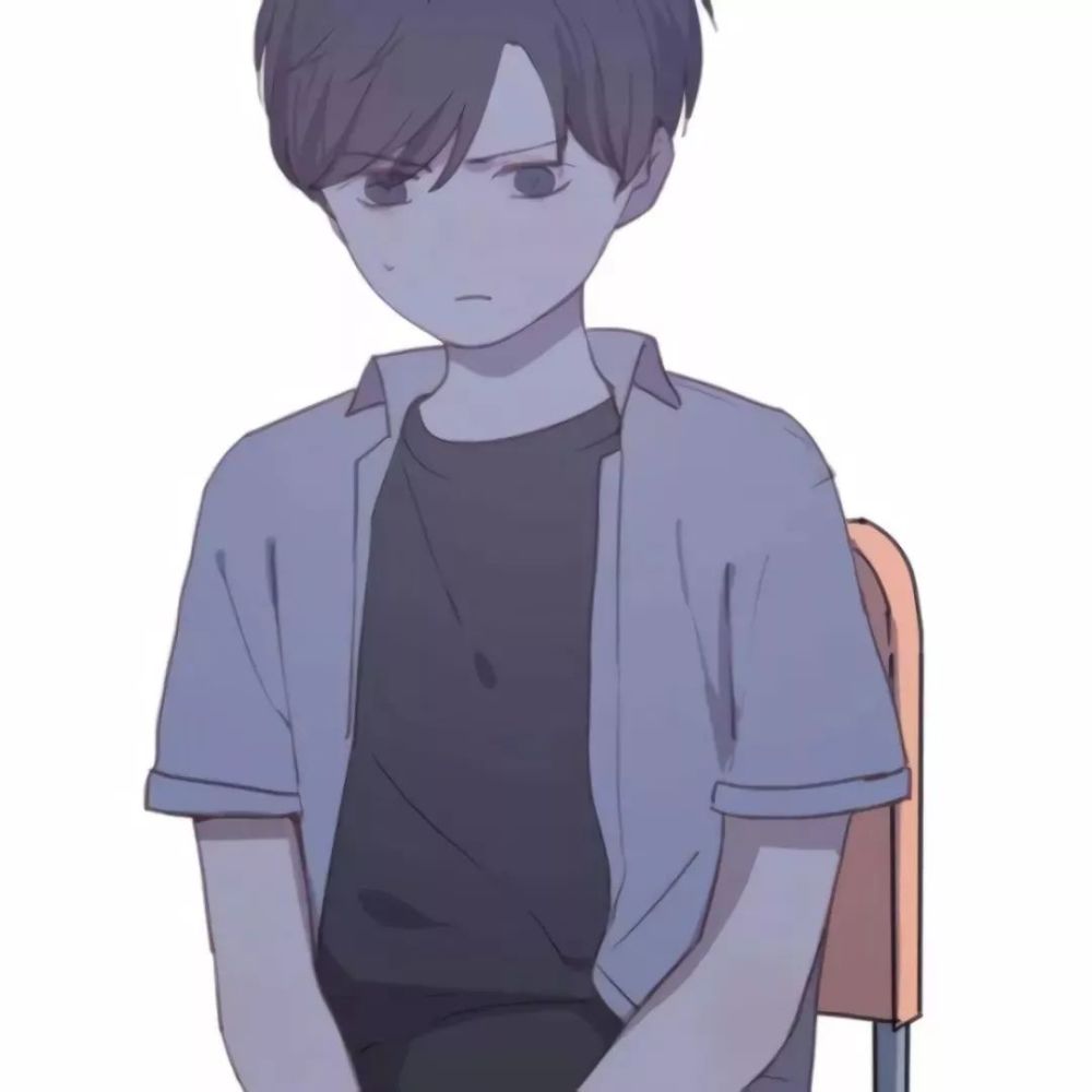 不容易撞的男生动漫头像