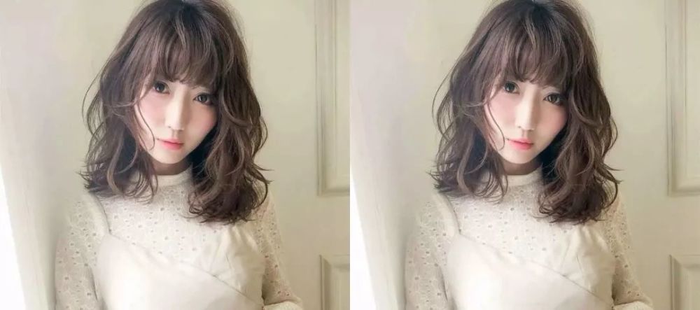 卷发蓬松烫,很有女人味