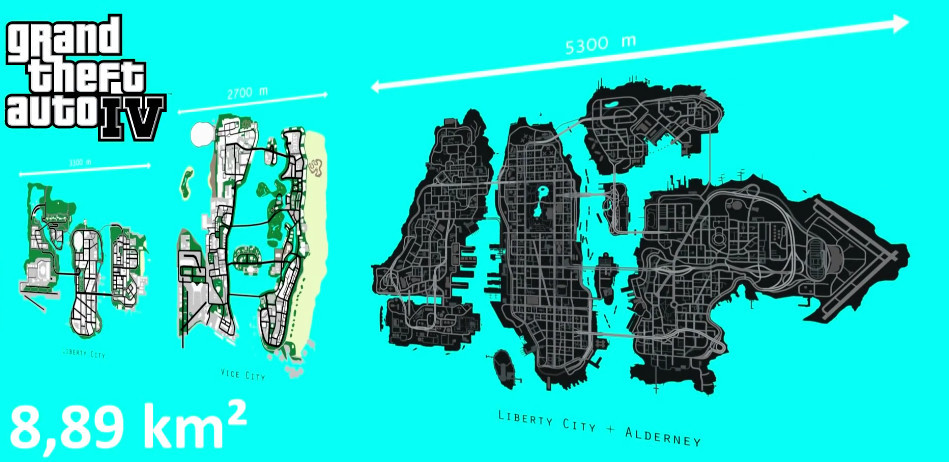 gta5,gta4,地图,超大型城市,纽约