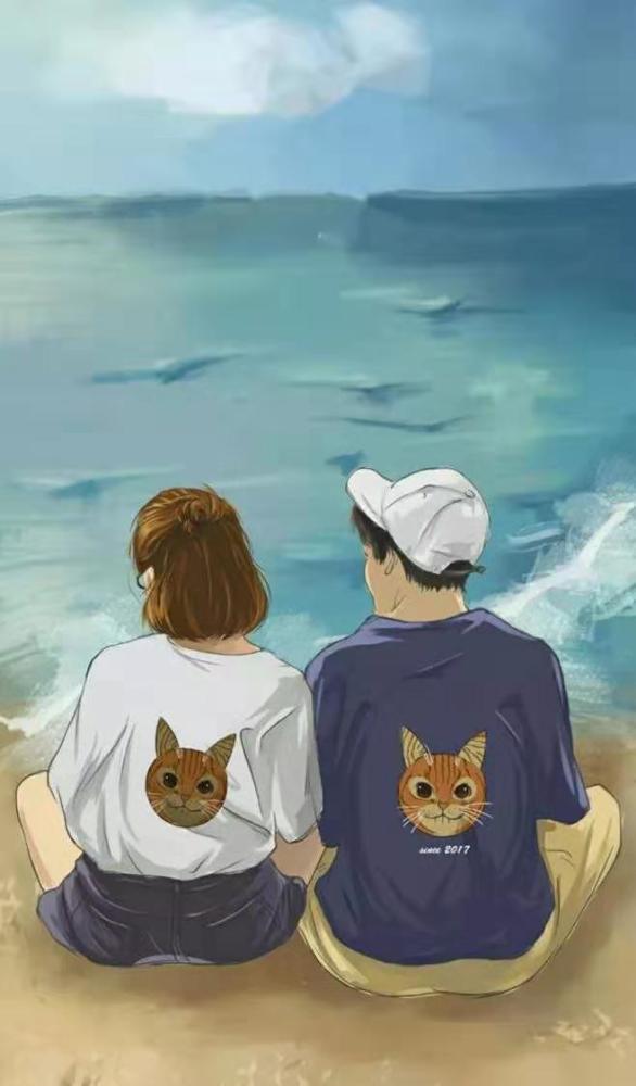 ins·超甜·情侣壁纸:"真的,输了你,赢世界又如何"?