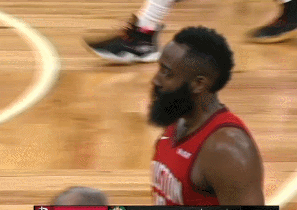 哈登暴怒,然后一个技术犯规,凯尔特人气势被点燃,完成对火箭大逆转