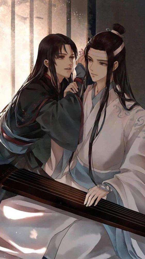 魔道祖师动漫古风帅哥插画图片手机壁纸