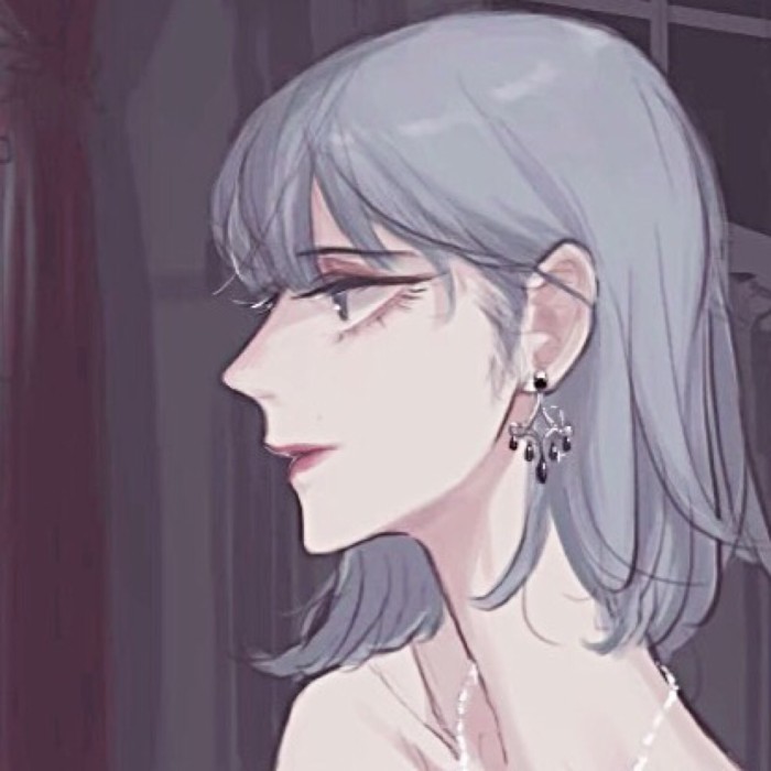 酷女孩·动漫头像:其实你从未驯服我,只是我爱你时,收起了獠牙