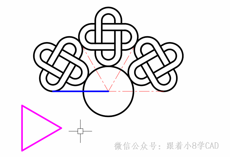 定位圆心的巧妙绘制及对齐用法